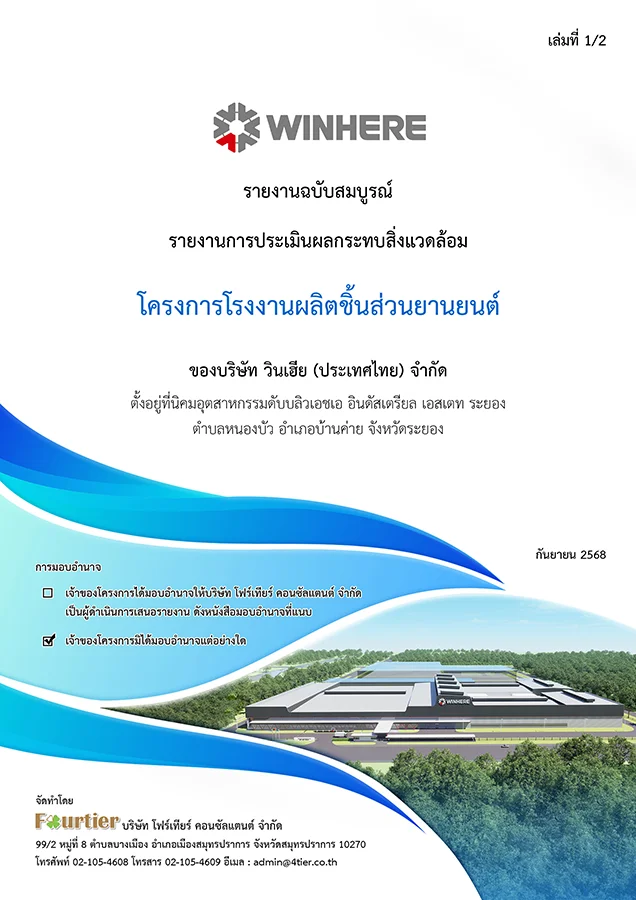 6645 cover page of the impact assessment report final version winhere