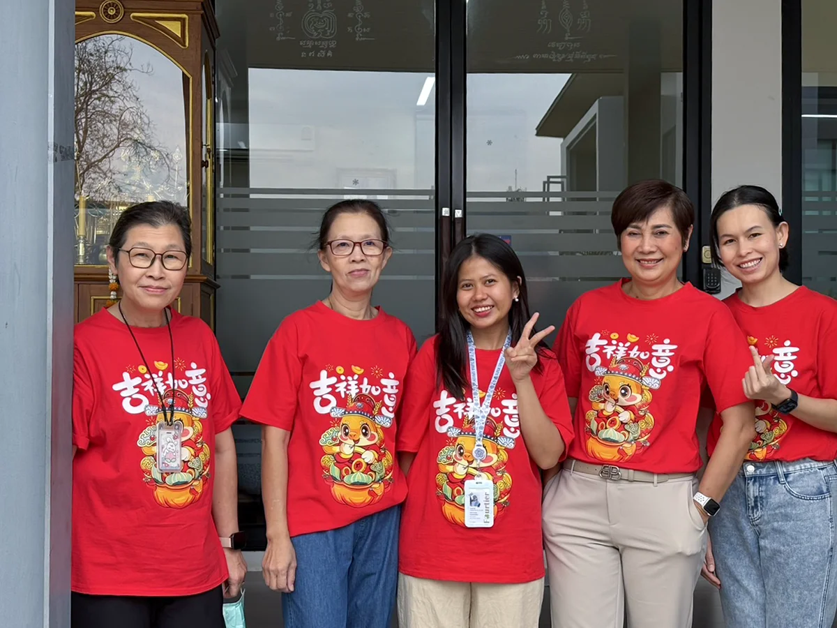 Paying respects to the deities